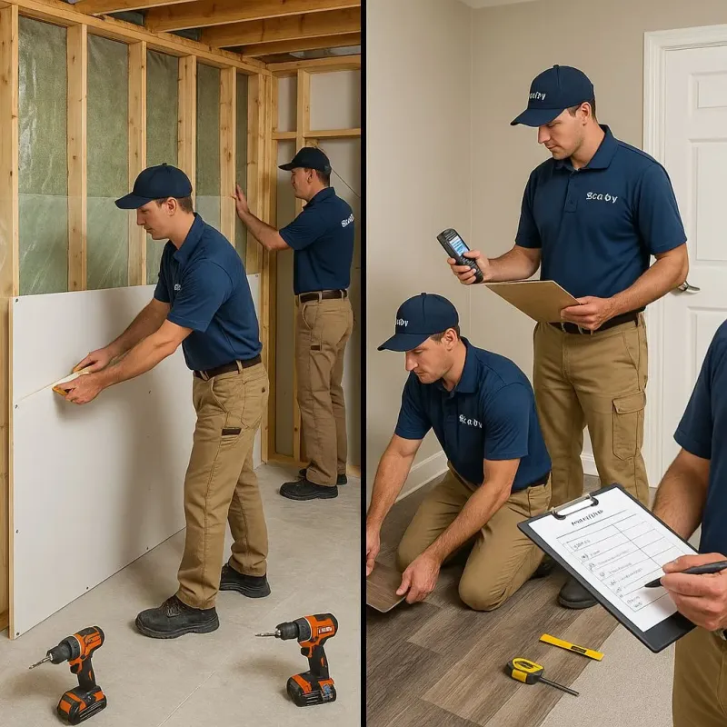 Repairs and Reconstruction process in Pennville, PA